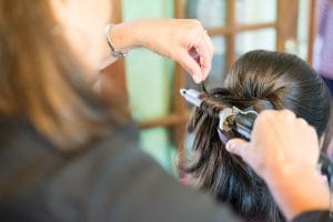 Maquillage et coiffures de mariage