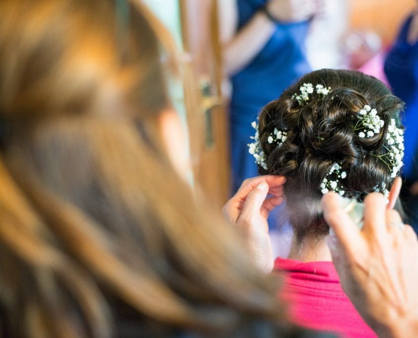 Maquillage et coiffures de mariage